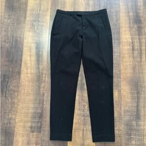 ATM Anthony Thomas Melillo Black Enzyme Wash Slim Pants Size 6